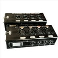 thumbnail image 3 of 2Pair 4-Channel 3-Pin XLR Audio and Over Network Cable Extender, DMX512 Network Signal Extender 1 Male+1 Female, 3 of 7