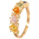 thumbnail image 1 of Mujeres Niñas Temperamento Anillo Completo Colorido Anillos Delicado Diseño Puede Ser Ajustable Anillo Ligero Anillo De Oro De Alto Grado, 1 of 7