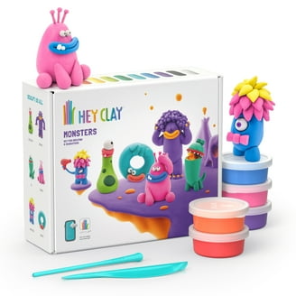 Fat Brain Toys Hey Clay Animals, Interactive App, Flexible
