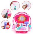 thumbnail image 2 of Lubelski 21 Pcs Rouge à Lèvres Maquillage Simulé Miroir Étui Ensemble Cosmétique Jeu d'Imitation Jouet Fille, 2 of 6
