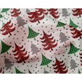 thumbnail image 4 of oneOone Silk Tabby White Fabric Merry Christmas Diy Clothing Quilting Fabric Print Fabric By Yard 42 Inch Wide-1MM, 4 of 4