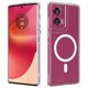 thumbnail image 1 of For Motorola S50 Neo 5G Motorola Moto G85 5G Clear Phone Case Compatible with MagSafe TPU+Acrylic Ba, 1 of 5