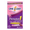 thumbnail image 1 of Multivitamínico prenatal para mujer, 1 30 cápsulas blandas, una vez al día, 1 of 7