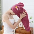 thumbnail image 2 of Toallas suaves de microfibra para mujer, gorro de ducha, gorro de baño para mujer, gorro de cabello seco, secado rápido, suave para dama, turbante, toalla para niña, 2 of 5