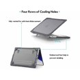 thumbnail image 2 of MacBook Air 15 Pouces Étui 2023 Sortie A2941 Puce M2 avec Écran Retina Liquide Touch ID, Coque Rigide Robuste Double Couche avec Support Pliant et Couverture de Clavier, Adaptateur Type C, 2 of 7