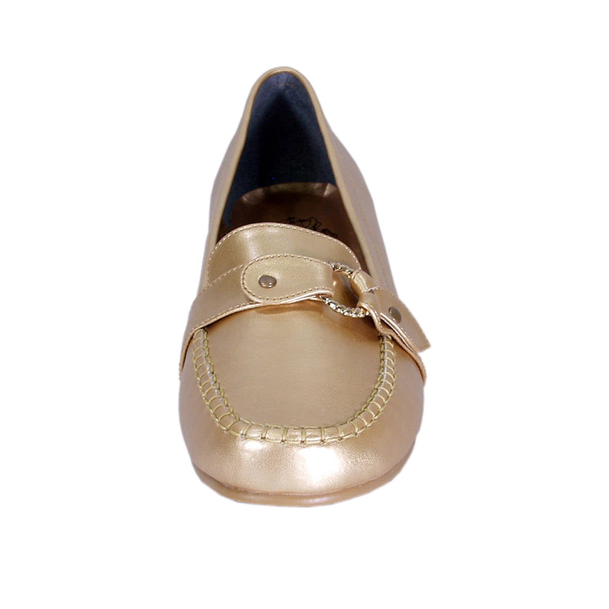 FLORAL Erica (FT0680) Women Extra Wide Width Loafers Gold 5.5