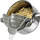 thumbnail image 1 of Clip On Strainer for Pots & Pans - Universal Pasta Strainer Silicone Food Strainer for Spaghetti Meat Fruit Vegetables, 1 of 4