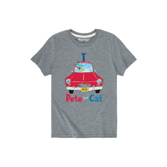 Pete The Cat - Red Car - Toddler Short Sleeve Graphic T-Shirt
