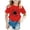 Red, variant on shqvo Toddler Tshirts Girls Loose Classic Neck Spring Summer Short Sleeve Tops Shirts Clothes for Girl Daily Pullover Lightweight Tshirt Daily Wear Preppy Clothes