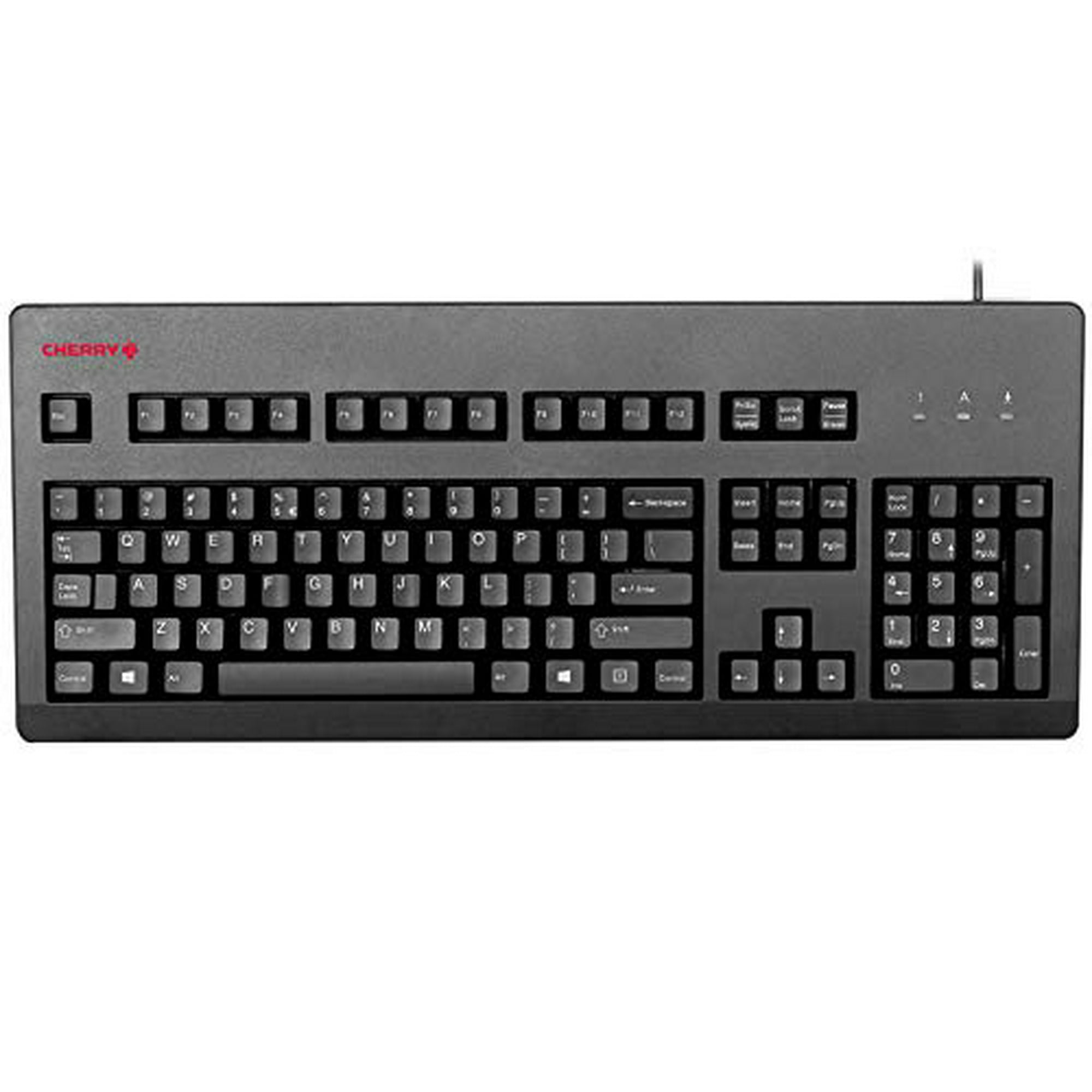 Parat stå Egen CHERRY G80 3000 Silent Keyboard - Red MX Silent Switch - USB - PS/2 - Retro  Look - Black (G80-3000LSCEU-2) | Walmart Canada