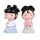 thumbnail image 1 of 2 Pieces Ancient Girl Figurine Statue Ornament for Table Entrance Decoration Gloria linda escultura, 1 of 9