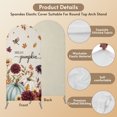 6FT Arch Backdrop Covers, Beige Pumpkins Fall Wedding Arch Cover ...