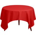 thumbnail image 2 of Square Tablecloth x Charcoal Square Table Cloth for Square or Round Tables in Washable Polyester Great for Buffet Table Parties Holiday Dinner Wedding & More, 2 of 5