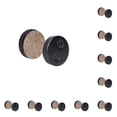 thumbnail image 2 of Soidarity 1 Pair Bicycles Round Disc Brake Braking Pad Pads Caliper Portable Skateboard Safety Part Replacement Scooter Electric Negro 10piezas, 2 of 6