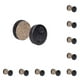 thumbnail image 1 of Greeniant 1 Pair Bicycles Round Disc Brake Braking Pad Pads Caliper Portable Skateboard Safety Part Replacement Scooter Electric Negro 10piezas, 1 of 6