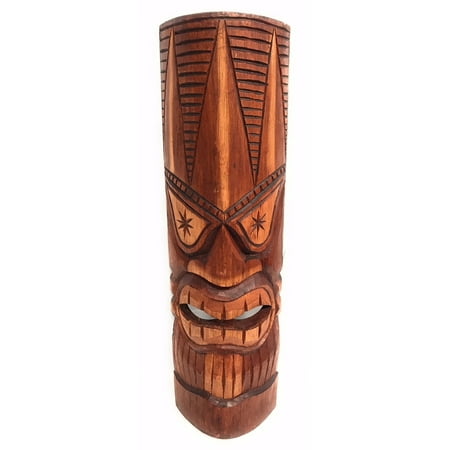 Painted Tiki Mask - Money Tiki Mask 20