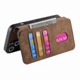 thumbnail image 4 of Leather+TPU Magnetic Detachable Phone Cover Gift compatible Samsung Galaxy S24 Wallet Case, 4 of 5