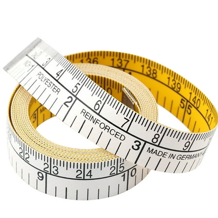 

1.5m Double Scale Soft Tape Measure Flexible Ruler Weight Loss Body Sewing Tailor Cloth Ruler