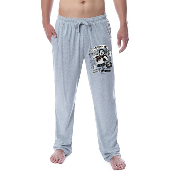 The Goonies Mens' Movie Film Sloth Chunk Sayings Sleep Pajama Pants