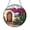 Acrylic 3.5 Inch, variant on Desert Doorway With Cactus Scene Stained Glass Style Window Hanging Suncatcher, Unique Landscape Decor Gift