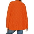 thumbnail image 3 of Gytharion Women's Longline Textured Knit Cardigans Open Front Long Sleeve Cardigan Sweaters Rounded Hem Longline Cardigans, 3 of 7