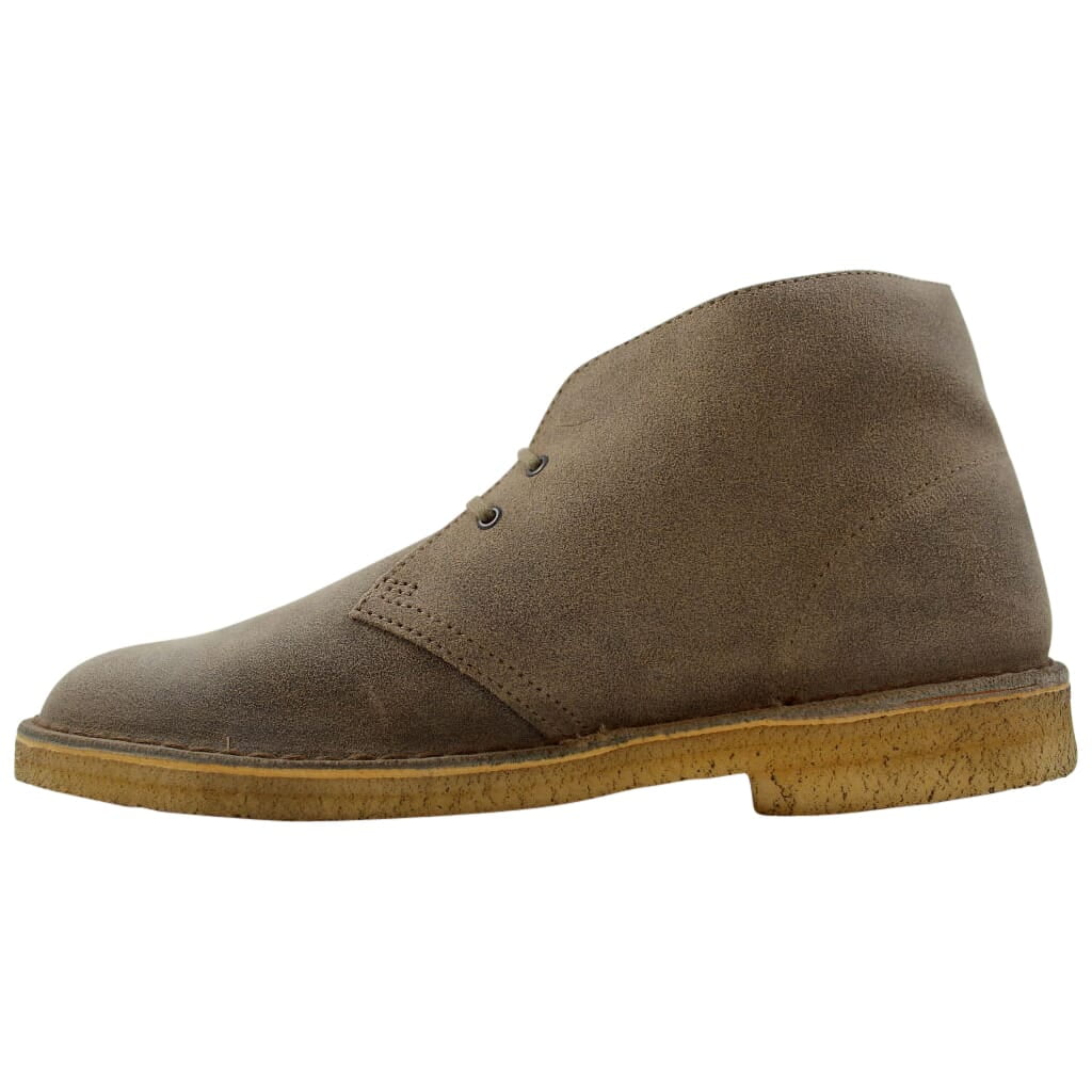 clarks taupe suede