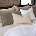 thumbnail image 4 of 100% French Linen Duvet Cover - Full/Queen - White | BOKSER HOME, 4 of 6