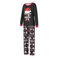 thumbnail image 4 of Fiomva Christmas Family Matching Pajamas Long Sleeve Pj Set Festival Party Sleepwear with Button S-XXL, 4 of 10