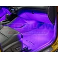 thumbnail image 5 of LEDGlow 4pc Purple LED Interior Underdash Lighting Kit, 5 of 6