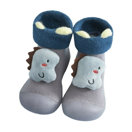 

Fashion Baby Shoes Casual Soft Sole Flat Shoes For Babys Mid Top Cute Sweet Cartoon Embroidery Non Warm Lightweight Kids First Walking Shoes
