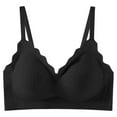 thumbnail image 1 of DPTALR Woman Seamless Thin Without Rims Soft Support Gathered Breathable Underwear Daily Bra., 1 of 2