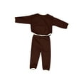 thumbnail image 2 of Bagilaanoe 2pcs Newborn Baby Girl Boy Long Pants Set Long Sleeve T Shirts Tops + Striped Trousers 3M 6M 12M 18M 24M Infant Casual Outfits, 2 of 6