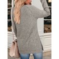 thumbnail image 7 of OALUXE Long Sleeve Shirts for Women Casual Tunic Tops Loose Fit Dressy Lightweight Sweaters, 7 of 7