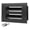 Black-8x4, variant on White 6x4 Aluminum Alloy Linear Slot Diffuser Heating Vent Cover