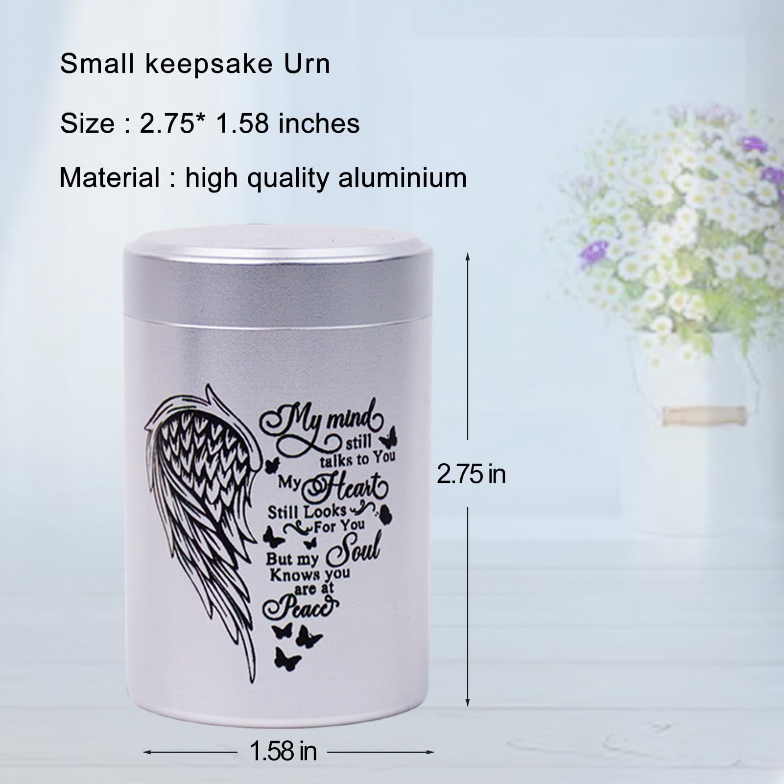 Small Urns for Human Ashes Set of 8 Mini Urn for Ashes 3 inches Keepsake Urns for Ashes for Sharing Small Keepsake Urns Memorial Ashes Holder