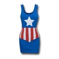 thumbnail image 4 of Captain America Costume Women's Tank Dress-Medium, 4 of 5
