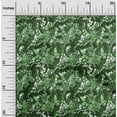 thumbnail image 2 of oneOone Silk Tabby Green Fabric Abstract Diy Clothing Quilting Fabric Print Fabric By Yard 42 Inch Wide, 2 of 4