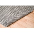 thumbnail image 2 of 3' x 5' Pebble Grey Striped Reversible Indoor-Outdoor Rug, 2 of 4