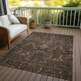 thumbnail image 6 of Addison Rugs Chantille Indoor/Outdoor Transitional Damask Fudge Washable Rectangle Rug, 3' x 5', 6 of 6