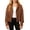 Brown, variant on Fringe Jacket for Girls Kids Cowgirl Western Tassels Motorcycle Cardigan Cropped Coats Sizes 5-14 Years Fringe Jacket