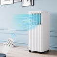thumbnail image 1 of 8000 BTU AC portátil | Refrigeración, deshumidificador y ventilador 3 en 1 para habitaciones de hasta 350 metros cuadrados Incluye temporizador de 24 horas, control remoto y kit de ventana, 1 of 8