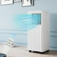 thumbnail image 1 of 8000 BTU AC portátil | Refrigeración, deshumidificador y ventilador 3 en 1 para habitaciones de hasta 350 metros cuadrados Incluye temporizador de 24 horas, control remoto y kit de ventana, 1 of 8
