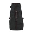 thumbnail image 2 of Washed Canvas Gig Bag Padding Backpack for 21/23/26 Inch Ukulele Guitar, Travel Gray, 2 of 8