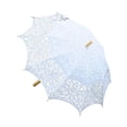 thumbnail image 4 of Sombrilla de encaje para novia Yuyangstore Mango de madera 67 cm 78 cm, 4 of 8
