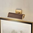 thumbnail image 2 of Lucas McKearn Cade Medium Picture Light in Medium Oak, 2 of 5