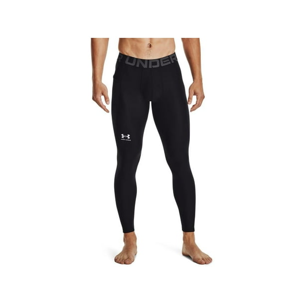 Leggins Under Armour HeatGear Armour para hombre, color negro, talla XL