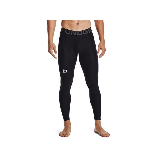 Leggins Under Armour HeatGear Armour para hombre, color negro, talla XL