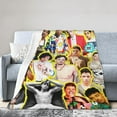 thumbnail image 3 of Blanket Anthony Ramos Soft and Comfortable Warm Fleece Throw Blankets Gift for Room Sofa Office Bed car Camp Couch Decoration Cozy Plush Beach Blankets All Season, 3 of 5