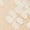 Winter White, variant on Girls Lace-Trim Lettuce-Edge Floral Net Ankle Sock - Girls - Female, 4, Winter White