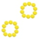 thumbnail image 3 of Cateissary 10 Uds. De bolas de agua, juguetes de juego reutilizables, juguete absorbente para padres e hijos, amarillo Amarillo 2piezas, 3 of 6